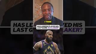 Celebrity Has LeBron James played his last game as a Laker? #nba #lakers Net Worth