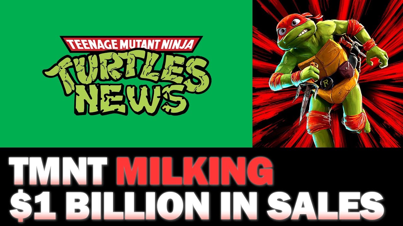 Teenage Mutant Ninja Turtles Clears $1 Billion In Retail Sales For 2023  Alone