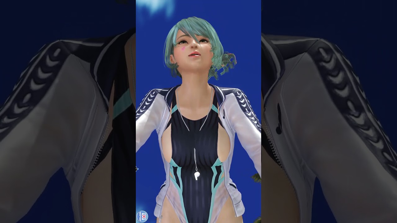 【DOAXVV】たまき 腕立てを下から【DEAD OR ALIVE Xtreme Venus Vacation】