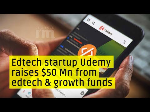 Edtech platform Udemy raises $50 million from global edtech and growth funds