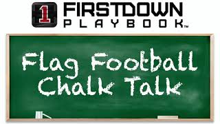Flag Football Plays Chalk Talk #1: Hank Concept