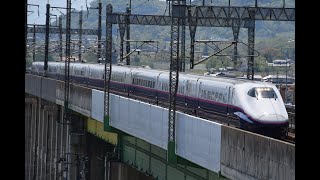東北新幹線 E2系J68編成 やまびこ361号 蔵王隧道