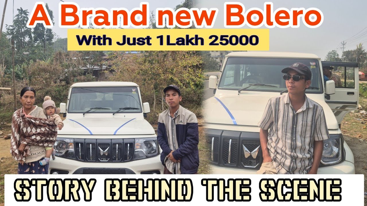 A Brand new BOLERO with Just 1lakh 25000 ||More details 