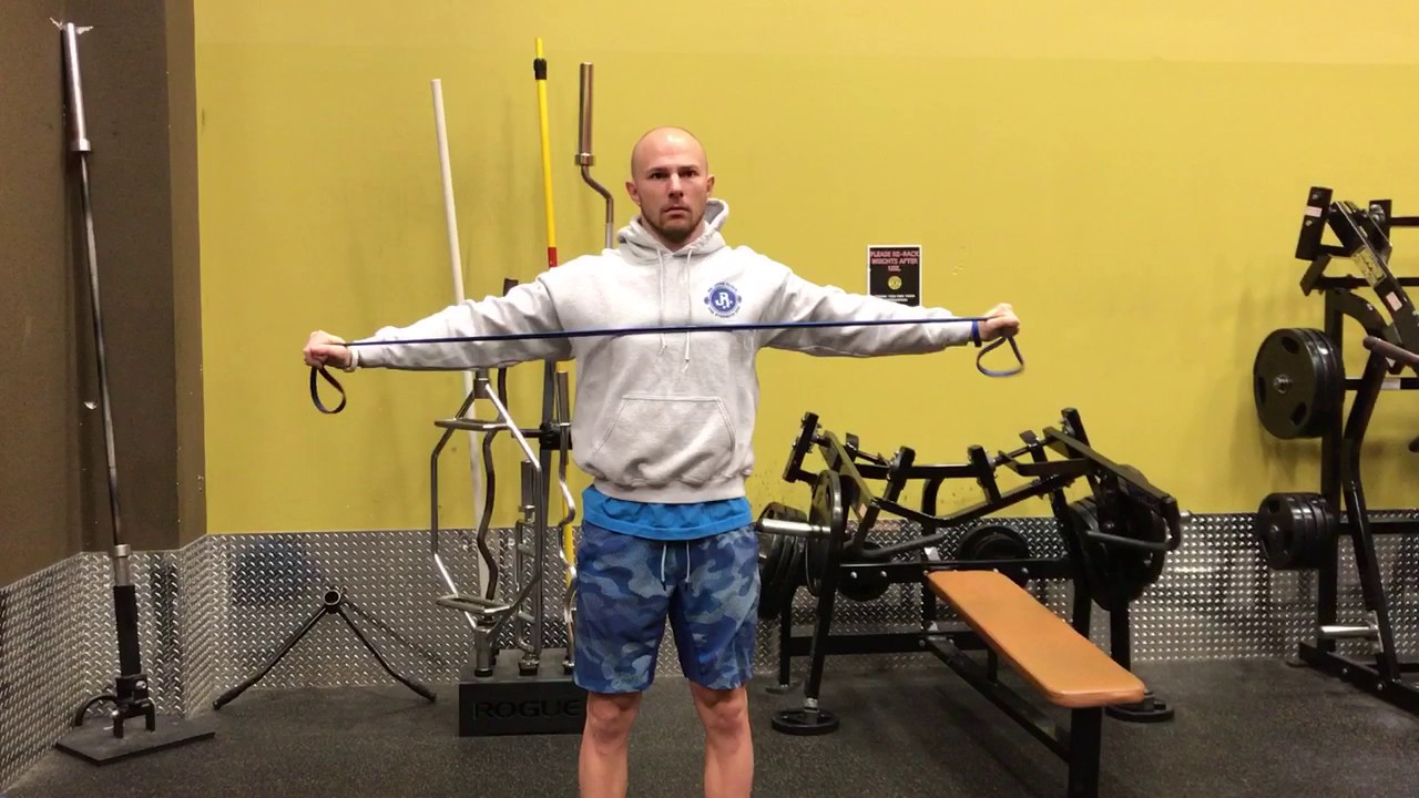 Isometric Rotating Band Pull Apart - YouTube