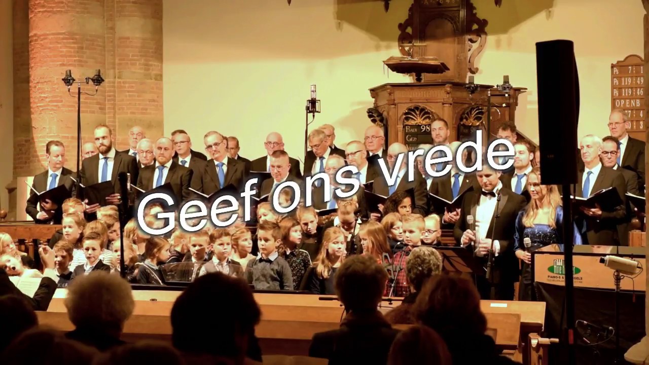 Geef ons vrede - Kinderkoor, IMT, Rineke de Wit en Richard van