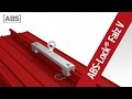 Product-video 360° anchorage point rounded seam ABS-Lock Falz V