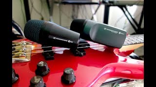 Sennheiser e602 II vs e902 Kick Drum and Bass Guitar Mic Comparison