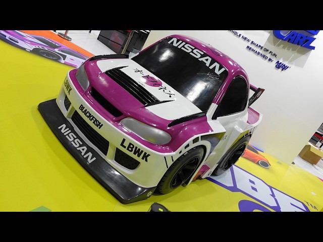 Nissan Silvia (S15) Liberty Walk - Super Silhouette - Mini GT Qube