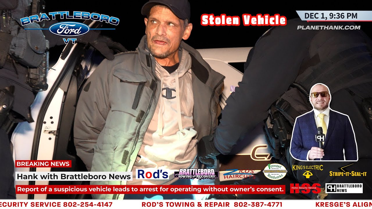 Report of a suspicious vehicle leads to arrest for operating without ...