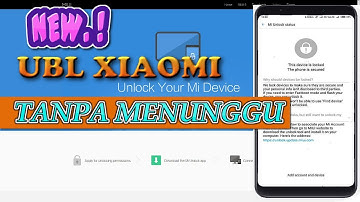 Cara UBL (unlockbootloader) Redmi Tanpa menunggu konfirmasi sms auto MAKNYUSS