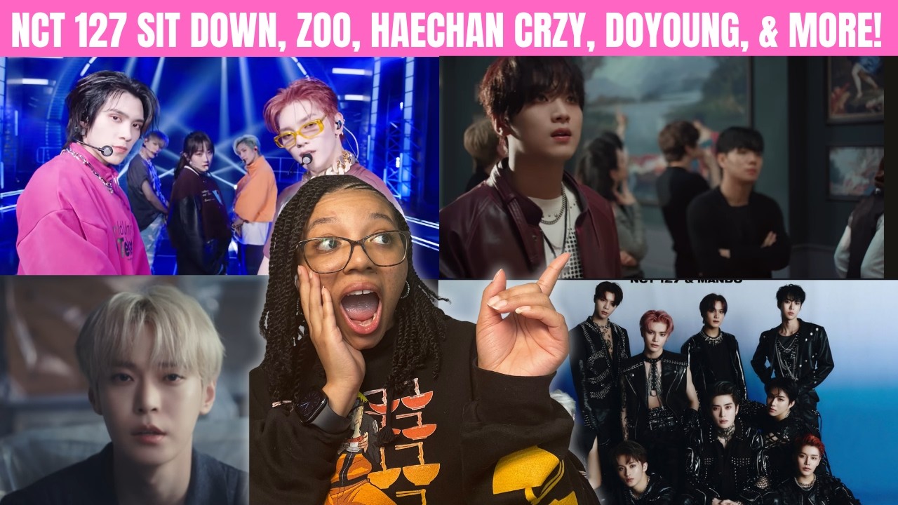 Реакции на NCT 127: SIT DOWN, ZOO, HAECHAN CRZY, DOYOUNG PROMISE, MAD DOG, FASTER, GOLD DUST и мн...