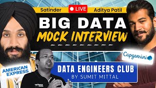Big Data Engineering Mock Interview | Big Data Pipeline | AWS Cloud Services | Project Architecture