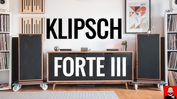 The Klipsch Forte III are wheely good!