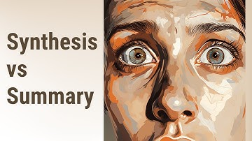Cracking the Code: Synthesis vs Summary in English