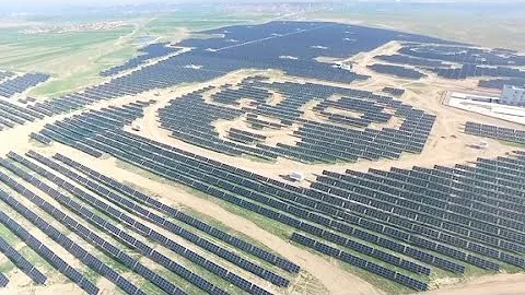 China's huge panda-shaped solar farm - DayDayNews