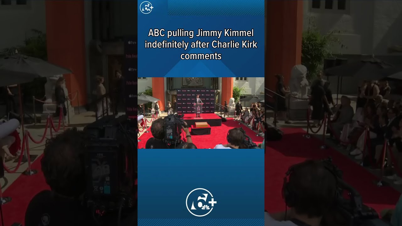 ABC Pulling Jimmy Kimmel Indefinitely After Charlie Kirk Comments