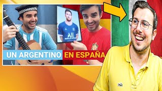 Italiano reacciona a Un argentino en España 🧉😂