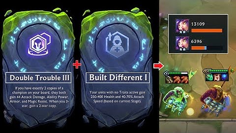"Perfect Combo" Double Trouble III and Built Different I | TFT SET 7