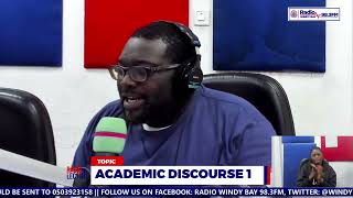 RADIO LECTURE SERIES (16/01/26)COURSE CODE GPD 111: COMMUNICATION SKILLSTOPIC: ACADEMIC DISCOURSE 1