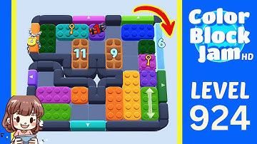Color Block Jam Level 924 Solution Walkthrough