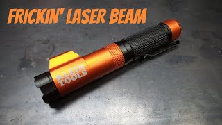 A Look at the Klein Tools Rechargeable LED TwistFocus Flashlight with Laser