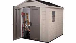 In this video we explore the top features of the Keter Factor 8x8 Garden Shed. To see how to assemble a Factor shed visit: https://