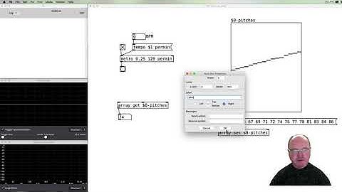 30. Arrays as Sequencers in Pure Data