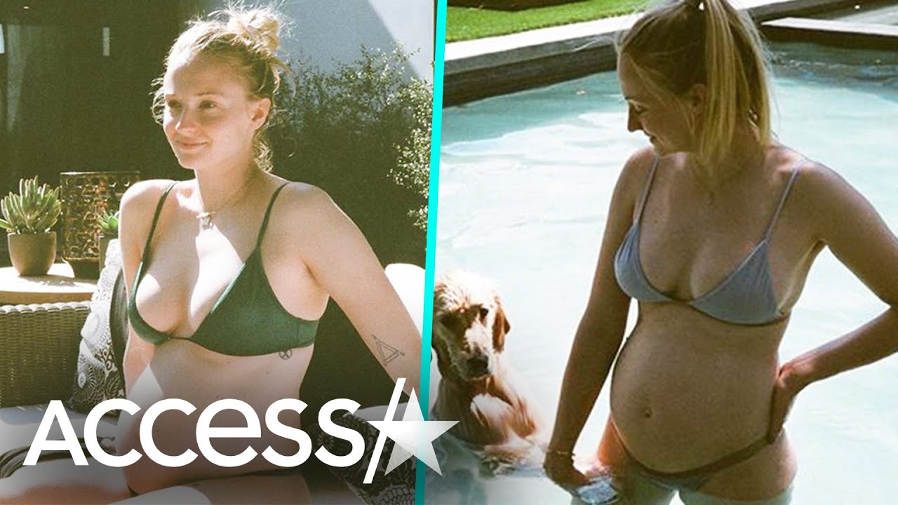 Sophie Turner Flaunts Baby Bump In Never-Before-Seen Pregnancy Photos