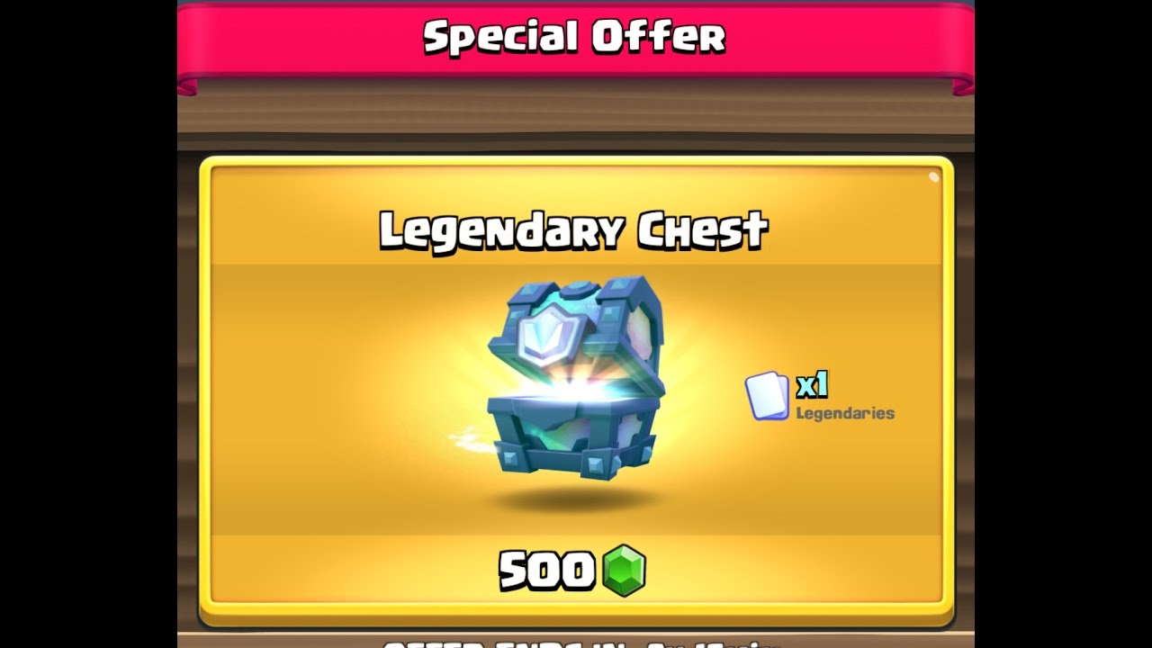 LEGENDARY CHEST OPENING CAN WE GET THE GRAVEYARD Clash Royale YouTube