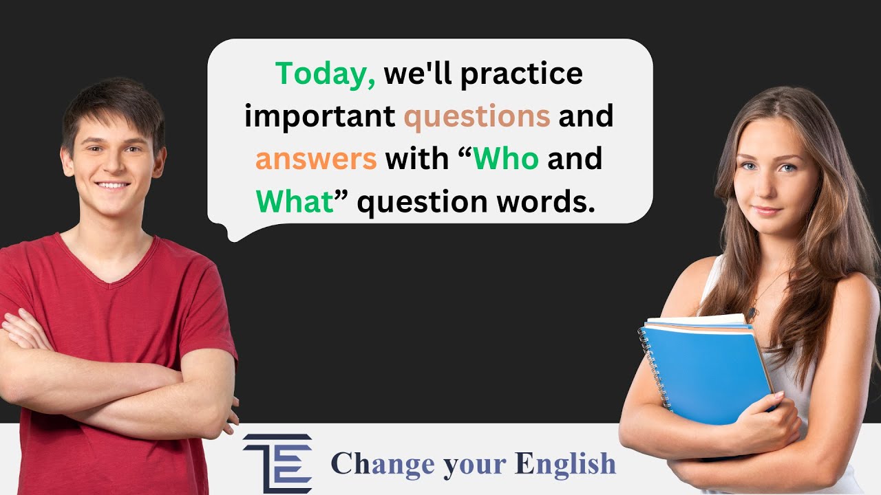Improve your conversation skills with WH questions   English speaking practice|| Time English