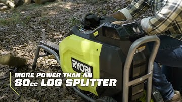 RYOBI 40v Log Splitter