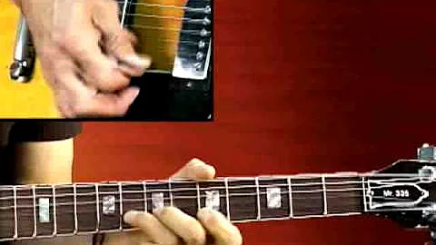 Blues Guitar Lesson - Soloing Key of A Blues Shuff...
