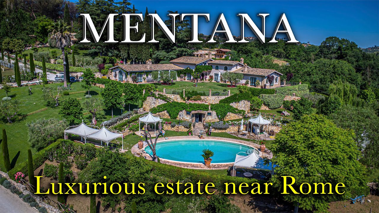 Роскошное поместье недалеко от Рима