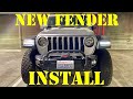 New JL Wrangler Rubicon Fenders-High Clearance Fender with LED Lights