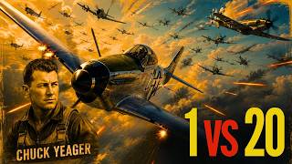 A Lone P-51 Faced Superior Forces — Chuck Yeager’s 26-Minute Fight Shocked Germany