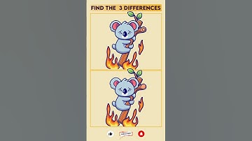 Find The 3 Differences - #262 #spotthe3differences