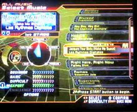 Dancing Stage SuperNOVA CS License songs preview