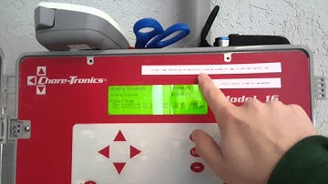 2016.04.30 -  Choretronics Model 16 setting the time