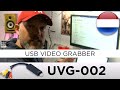 Nederlands: UVG-002 USB Video Grabber Hoe te gebruiken