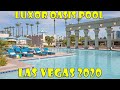 Luxor Hotel Pool Tour 2020