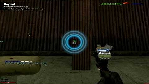 Howto - Fading Door with Keypad