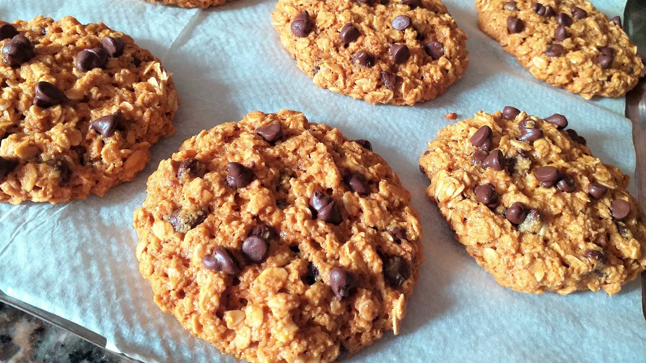 كوكيز بالشوفان صحي و مفيد لاصحاب الريجيم  والرياضيين ، إقتصادي و سريع التحضير