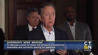 Governor Lamont news conference regarding relief for consumers