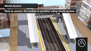Save AR models in position using World Anchor