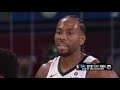 Kawhi i didnt give up the ball for that shit after reggie jackson miss badly  clippers vs mavs