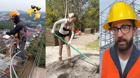 Video compilation of incidents from funny to failures.#constructionfails #construction#adamrose 