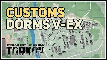Customs Dorms V-Ex Extraction Location Tarkov