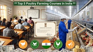 Top 5 Poultry Farming Courses in India | Free Training + Govt Certificate + Loan Benefits" #course
