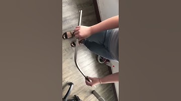 how to bend a curved curtain track by hand?