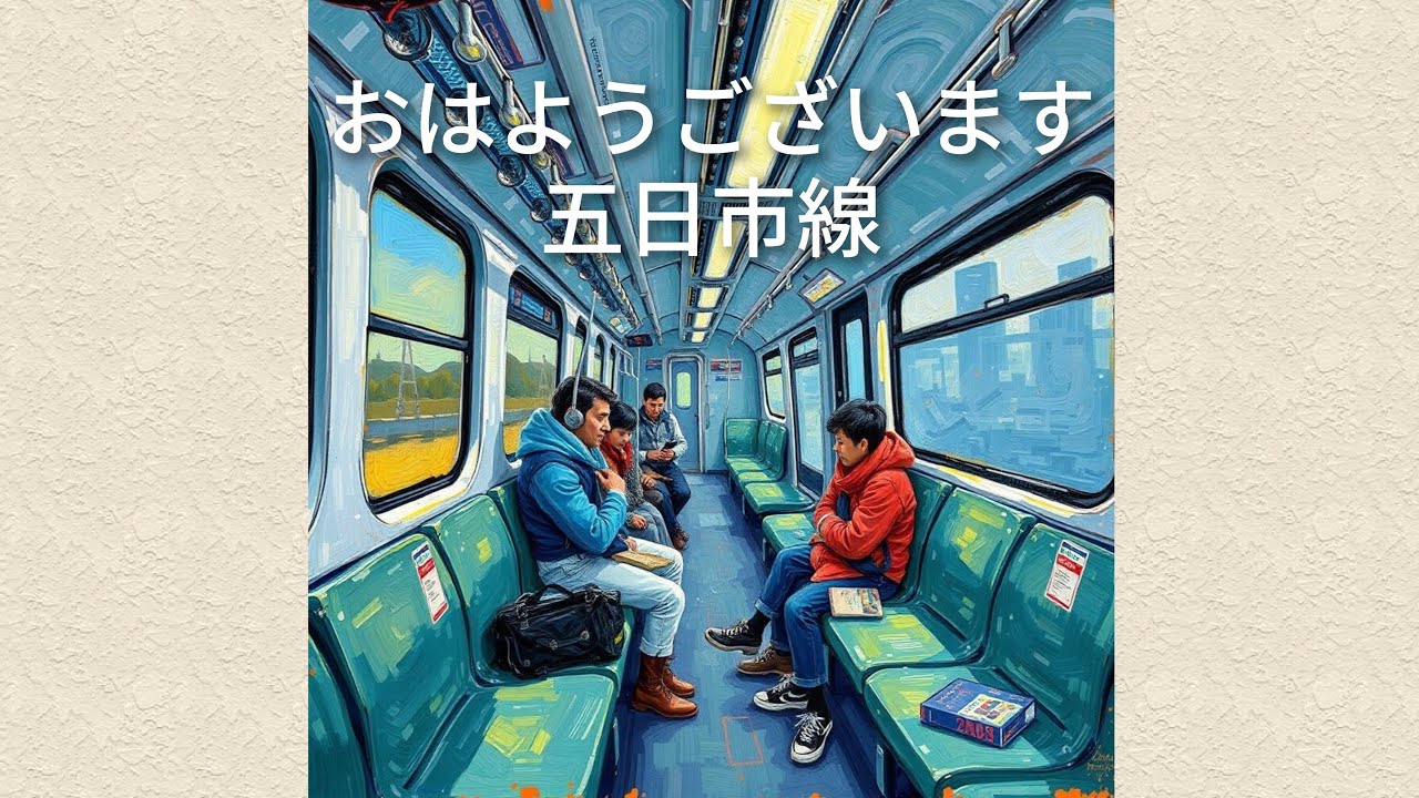【MBTI】おはようございます　通勤電車で行く！　五日市線　2026年1月19日　のど自慢の日